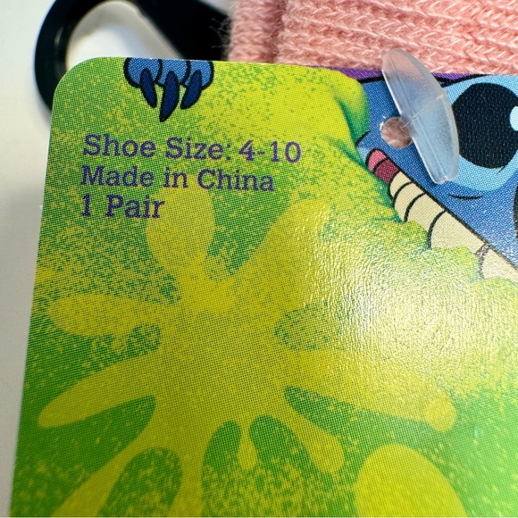 NWT. 1-Pack of Lilo & Stitch No Show Socks. Featuring Stitch - Picture 8 of 9